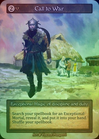 【FOIL】[Earth] Call to War [beta-Exceptional]
